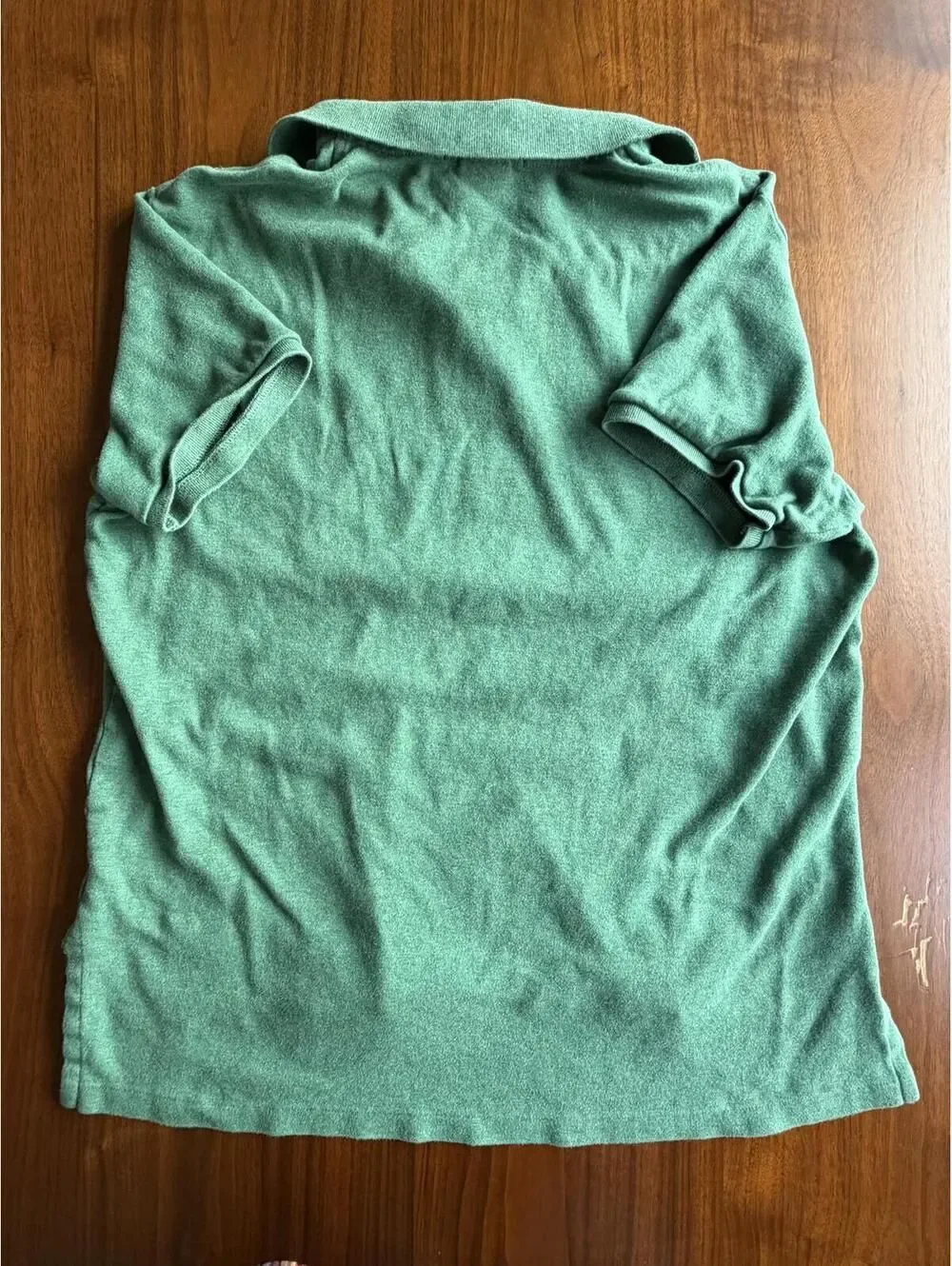 Polo Ralph Lauren Men's Custom Fit Green Short Sleeve Polo Shirt - Size L